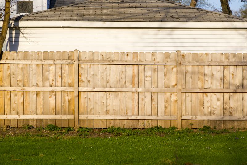 Wooden Fence Installation